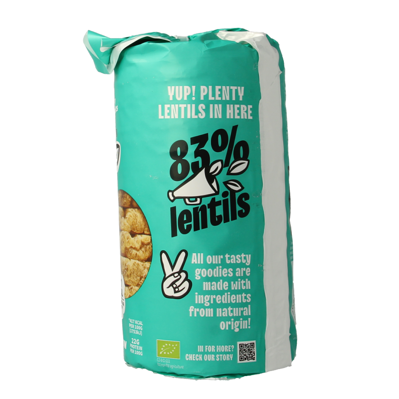 Leev Lovely lentil cakes rosemary bio 117 Gram