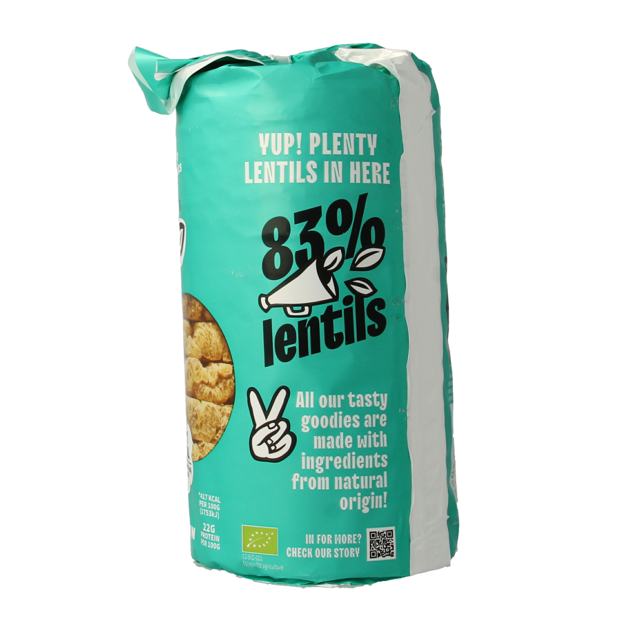 Leev Lovely lentil cakes rosemary bio 117.00 Gram