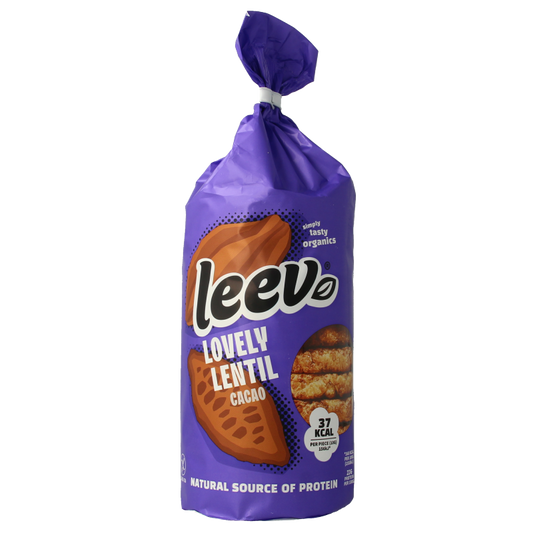 Leev Lovely lentil cakes cacao bio 130 Gram
