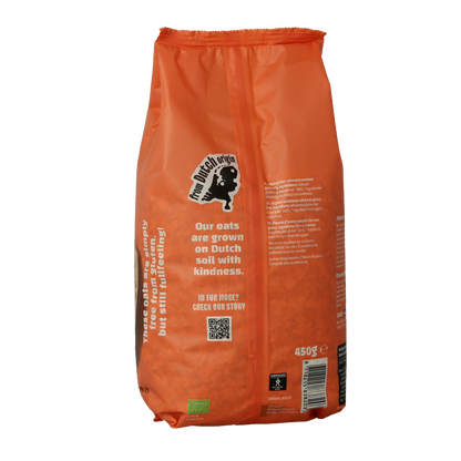 Leev Havermout glutenvrij zak bio 450 Gram