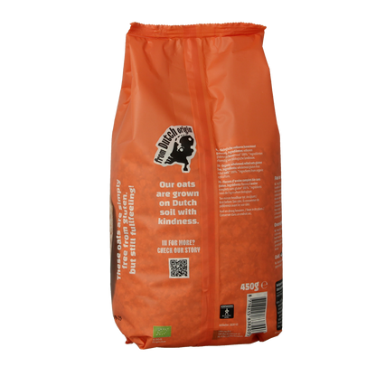 Leev Havermout glutenvrij zak bio 450.00 Gram