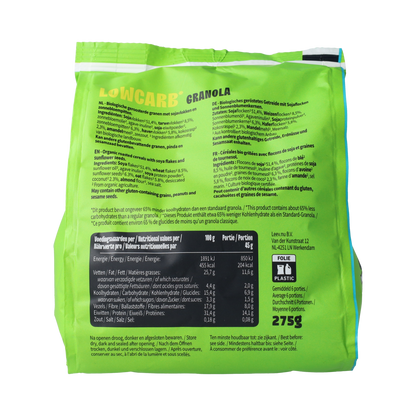 Leev Lowcarb granola bio 275.00 Gram