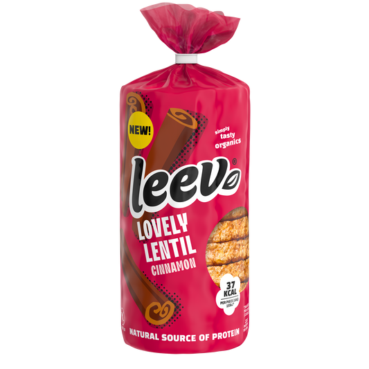 Leev Lovely wafels kaneel bio 130.00 Gram