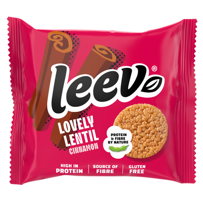 Leev Leev bio–LOVELY LENTIL wafels kaneel 20g (1x2st) 20.00 Gram