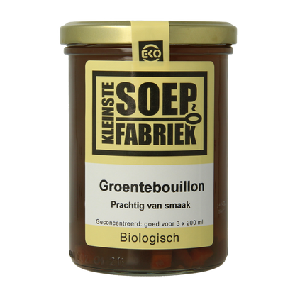 Kleinstesoepfabriek Groentebouillon bio 400 Milliliter