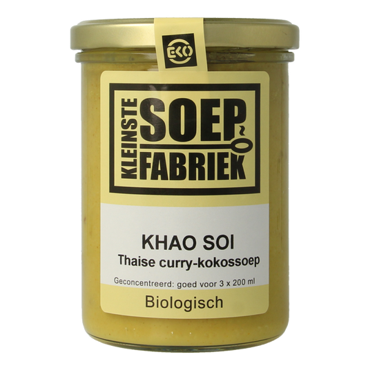 Kleinstesoepfabriek Khao Soi hemelse soep bio 400 Milliliter