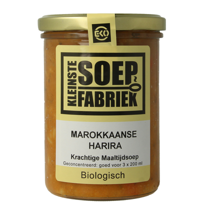 Kleinstesoepfabriek Marokkaanse harira krachtige maaltijdsoep bio 400 Milliliter