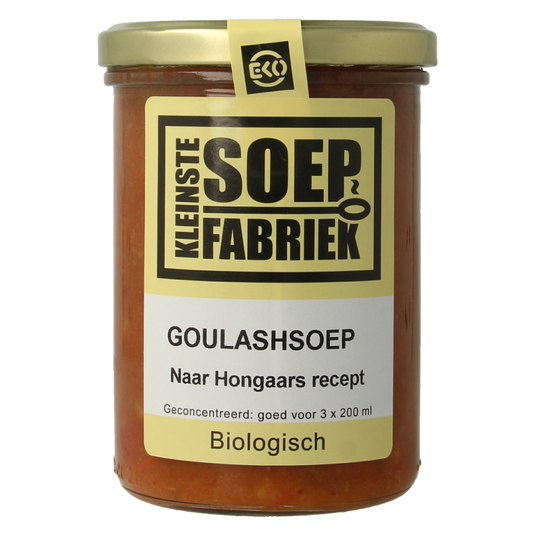 Kleinstesoepfabriek Goulash soep bio 400 Milliliter
