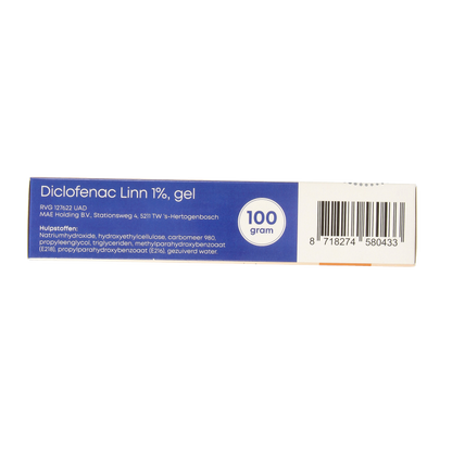 Linn Diclofenac gel 1% 100 Gram
