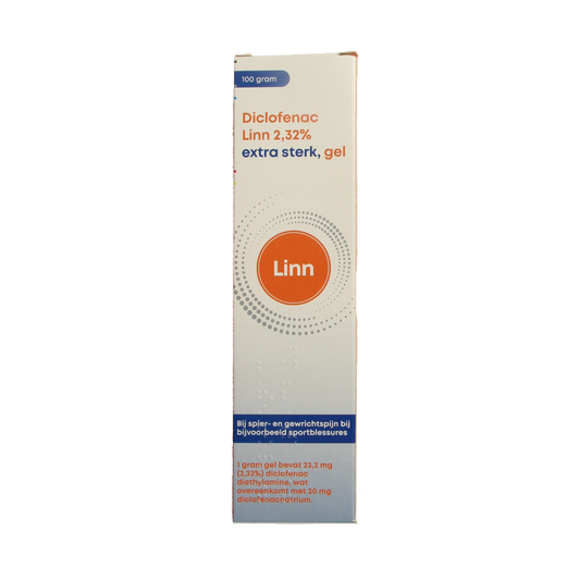 Linn Diclofenac gel 2,32% extra sterk 100 Gram