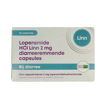 Linn Loperamide 2mg 10.00 Capsules