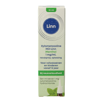 Linn Neusspray xylometazoline/menthol 1mg 10 Milliliter