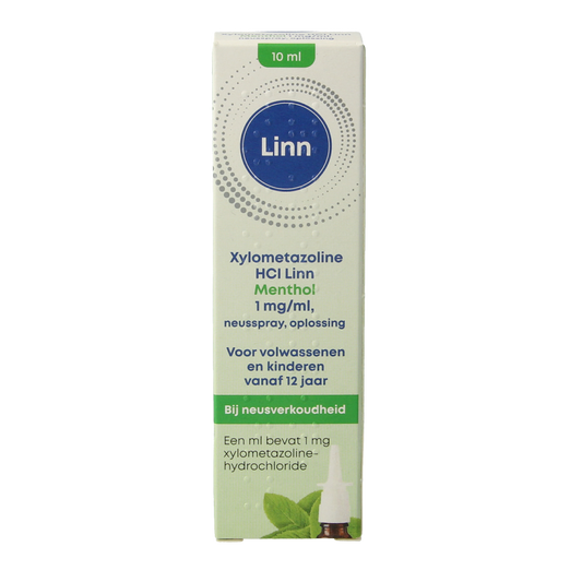 Linn Neusspray xylometazoline/menthol 1mg 10.00 Milliliter
