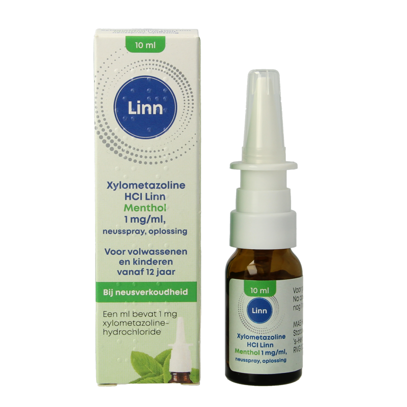 Linn Neusspray xylometazoline/menthol 1mg 10 Milliliter