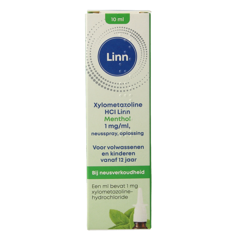 Linn Neusspray xylometazoline/menthol 1mg 10 Milliliter