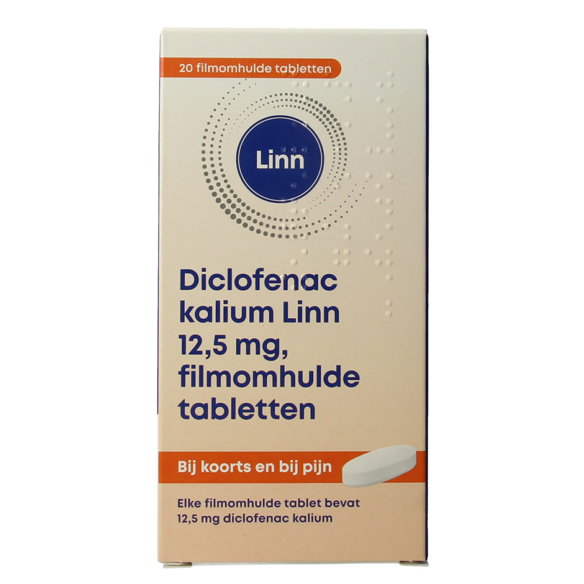 Linn Diclofenac 12.5mg 20.00 Stuks