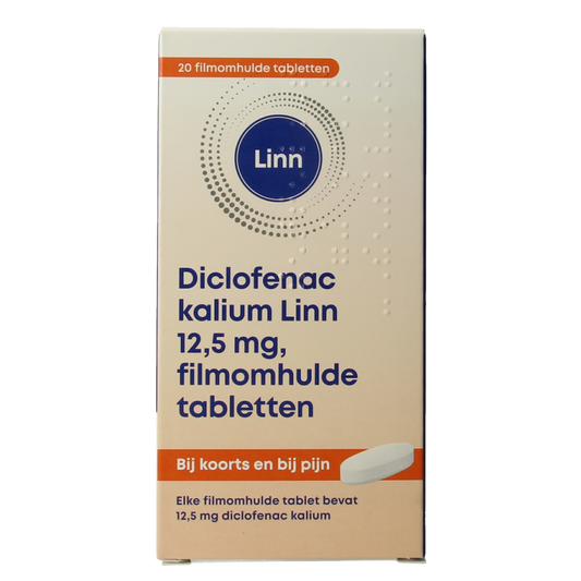 Linn Diclofenac 12.5mg 20 Stuks
