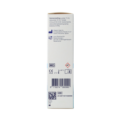 Linn Neusspoelingsspray zeewater 100.00 Milliliter