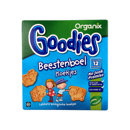Organix Goodies Boerderijdieren koekjes 1+jr bio 100.00 Gram