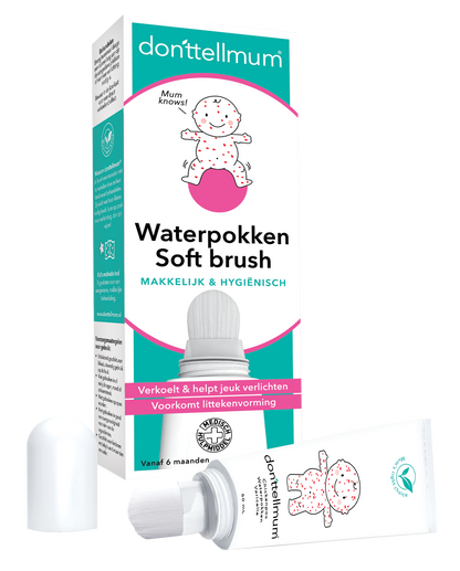 Donttellmum Waterpokken soft brush 50 Milliliter