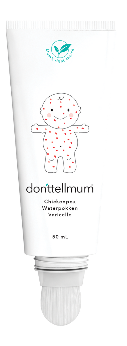 Donttellmum Waterpokken soft brush 50 Milliliter
