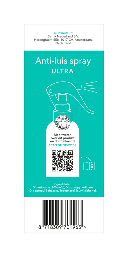 Donttellmum Anti luis spray ultra 120.00 Milliliter