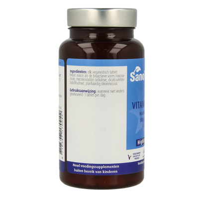 SanoPharm Vitamine B3 niacinamide 50mg 60 Tabletten
