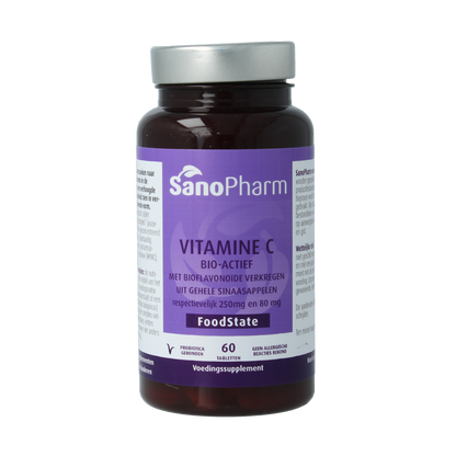 SanoPharm Vitamine C 250mg & bioflavonoiden 80mg 60.00 Tabletten