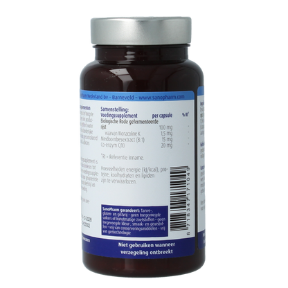 SanoPharm Red rice koji plus high quality 60.00 Vegetarische capsules