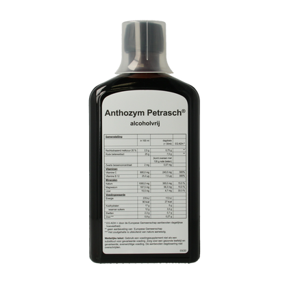 Petrasch Anthozym alcoholvrij 495 Milliliter