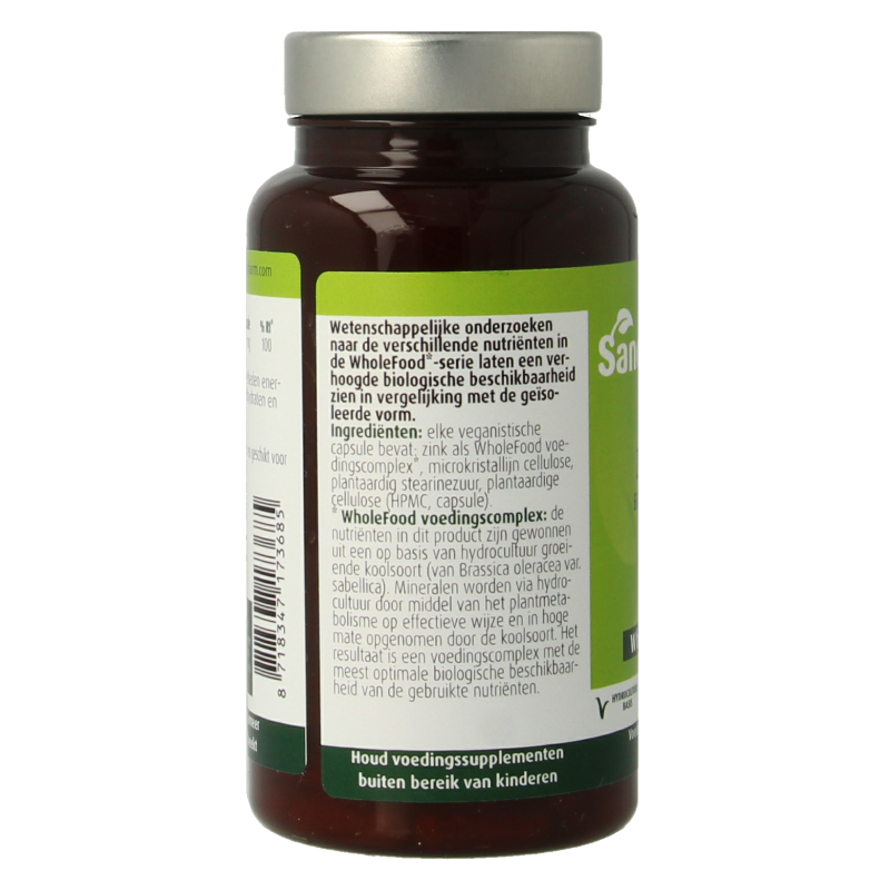 SanoPharm Zink  wholefood 30 Capsules