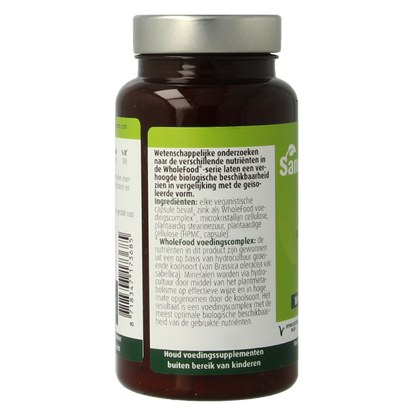 SanoPharm Zink  wholefood 30 Capsules