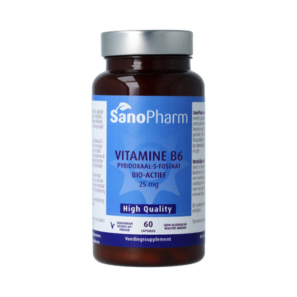 SanoPharm High Quality Vitamine B6 60.00 Capsules