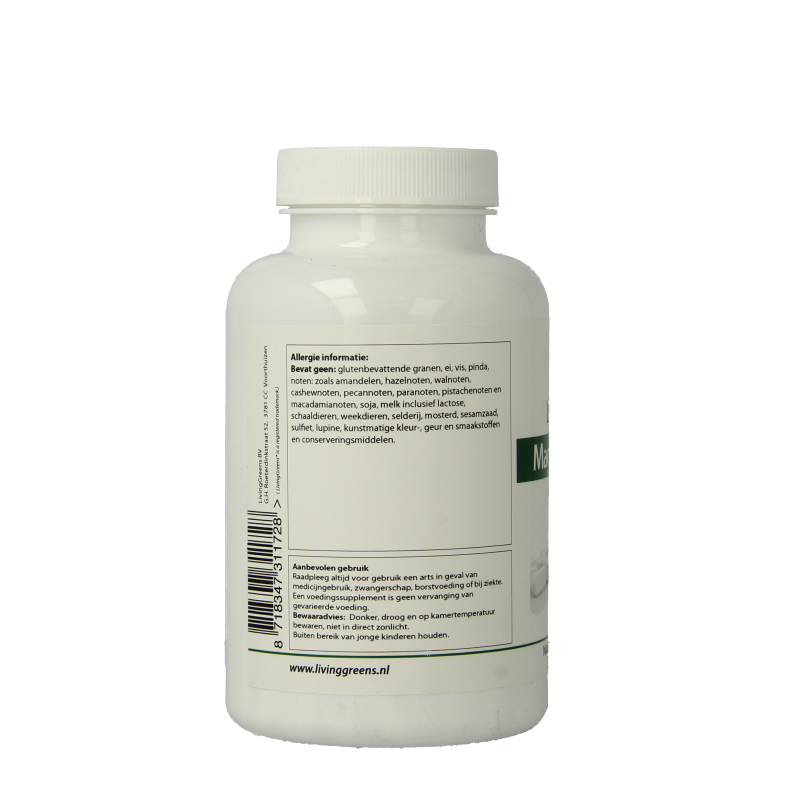 Livinggreens Magnesium citraat 400mg 120 Tabletten