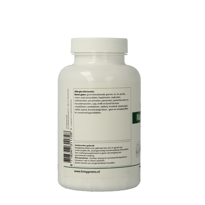 Livinggreens Magnesium citraat 400mg 120 Tabletten