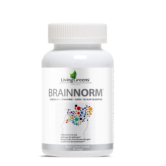 Livinggreens Brainnorm 60.00 Vegetarische capsules