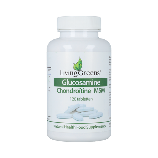Livinggreens Glucosamine chondroitine MSM 120.00 Tabletten