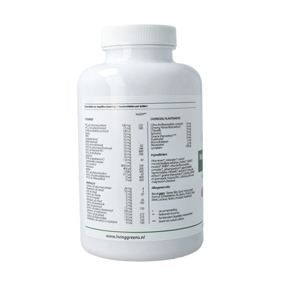 Livinggreens Multi vitaminen & mineralen antioxidant 300.00 Tabletten