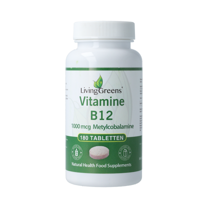 Livinggreens Vitamine B12 methylcobalamine 1000mcg 180.00 Tabletten