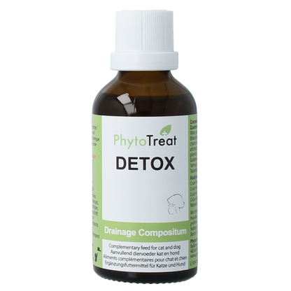 PhytoTreat Detox comfort hond/kat 50.00 Milliliter