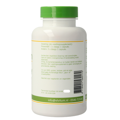 Elvitum  Cranberry + 60mg vitamine C 150 Vegetarische capsules