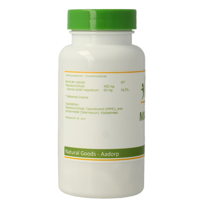 Elvitum  Magnesium citraat 90 Vegetarische capsules