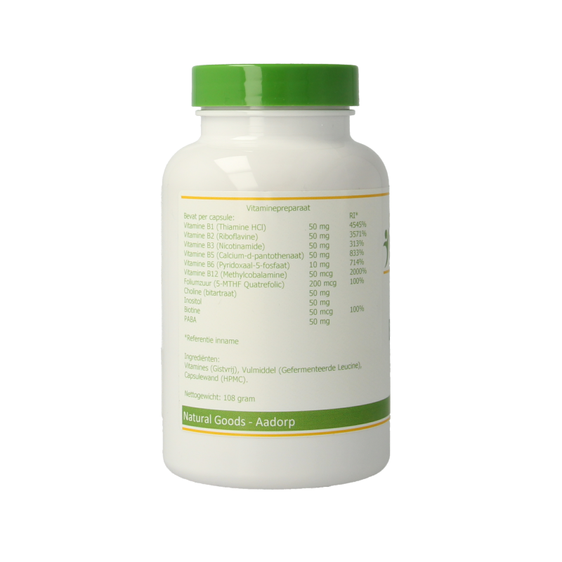 Elvitum  Vitamine B-forte gistvrij 180 Vegetarische capsules