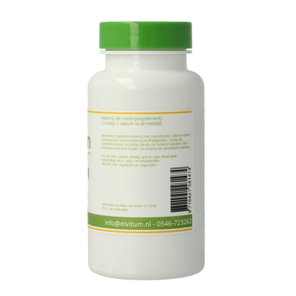 Elvitum  Wild yam 100mg 16% diosgenine 120 Vegetarische capsules