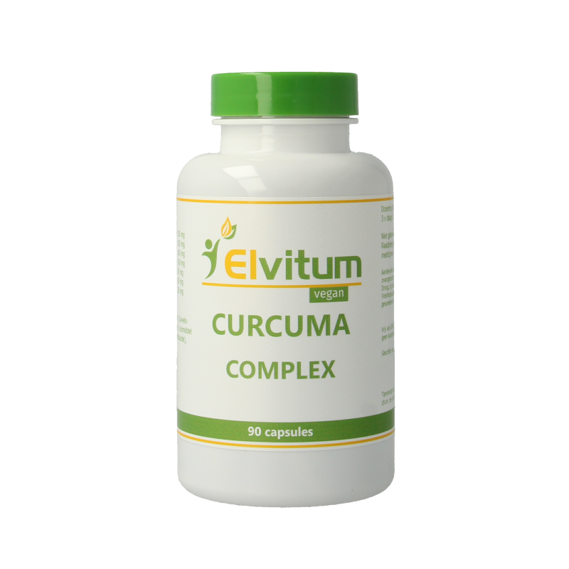 Elvitum  Curcuma complex 90 Vegetarische capsules