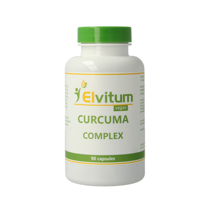 Elvitum  Curcuma complex 90 Vegetarische capsules