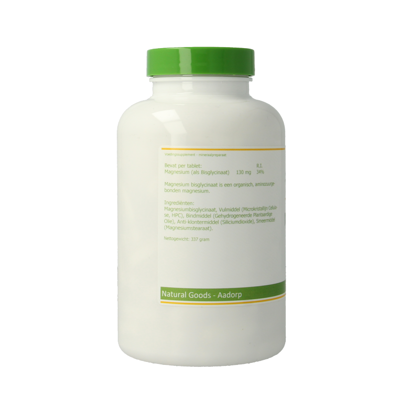 Elvitum  Magnesium (bisglycinaat) 130mg 180 Tabletten