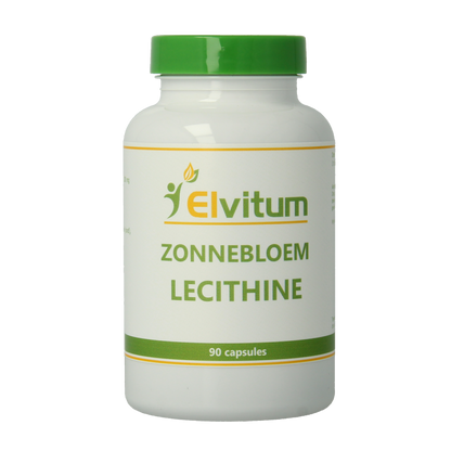 Elvitum  Zonnebloem lecithine 90 Capsules