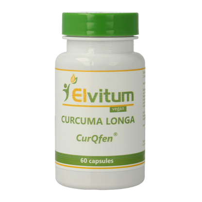 Elvitum  Curcuma longa curqfen 60 Capsules