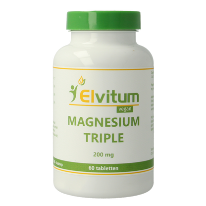 Elvitum  Magnesium triple 200mg 60.00 Tabletten